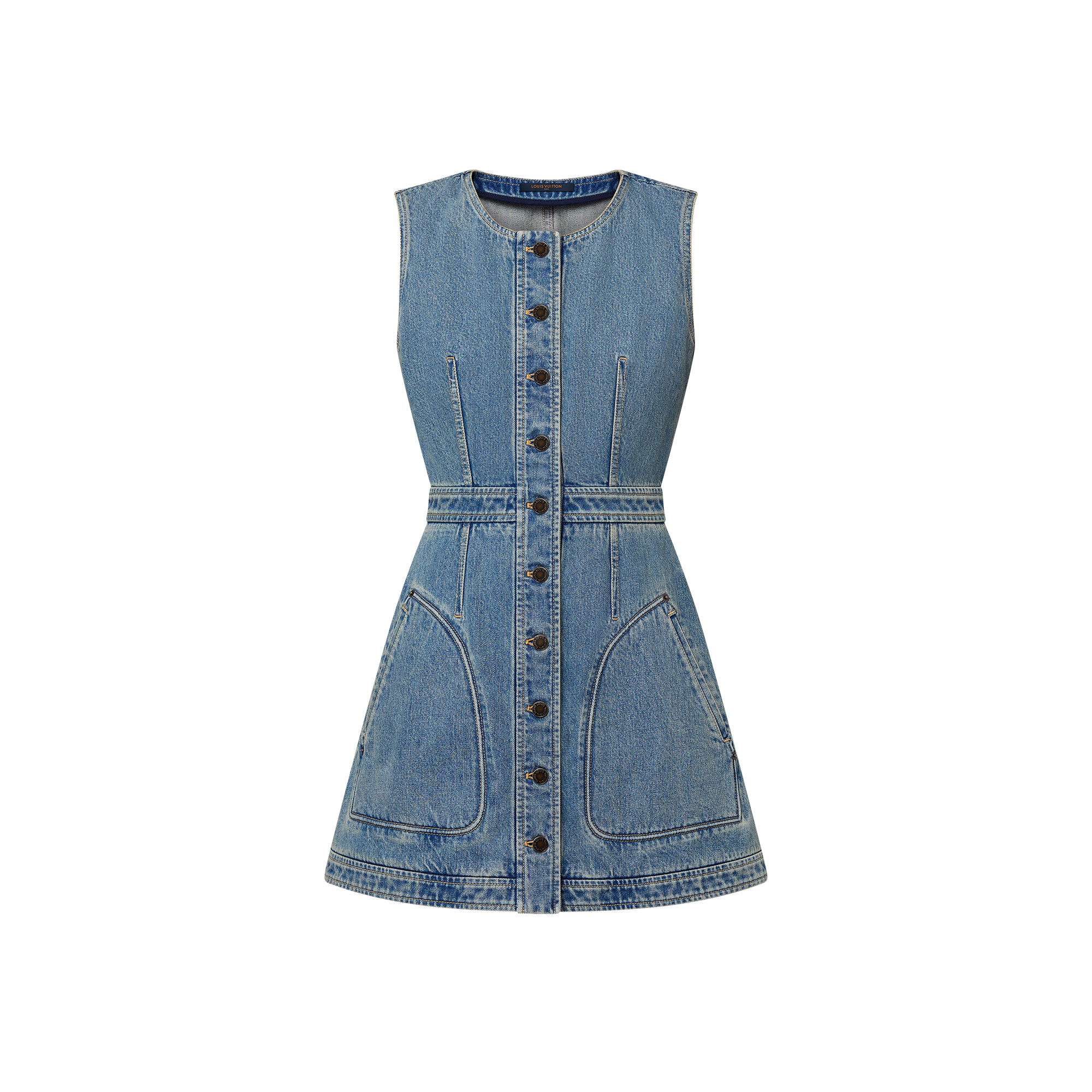 【ルイヴィトン・Louis Vuitton 】Jewel Button Dress Designer Women's Gowns day & evening | LOUIS VUITTON